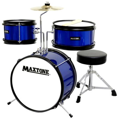 MAXTONE ジュニアドラムセット ブルー MX-60 BLU